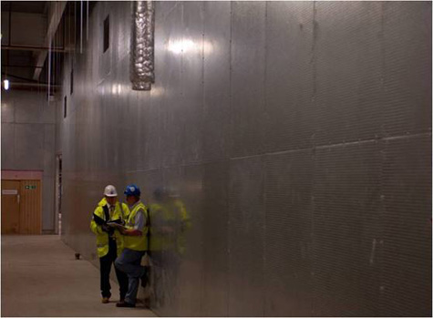 纖維水泥復(fù)合鋼板抗爆墻